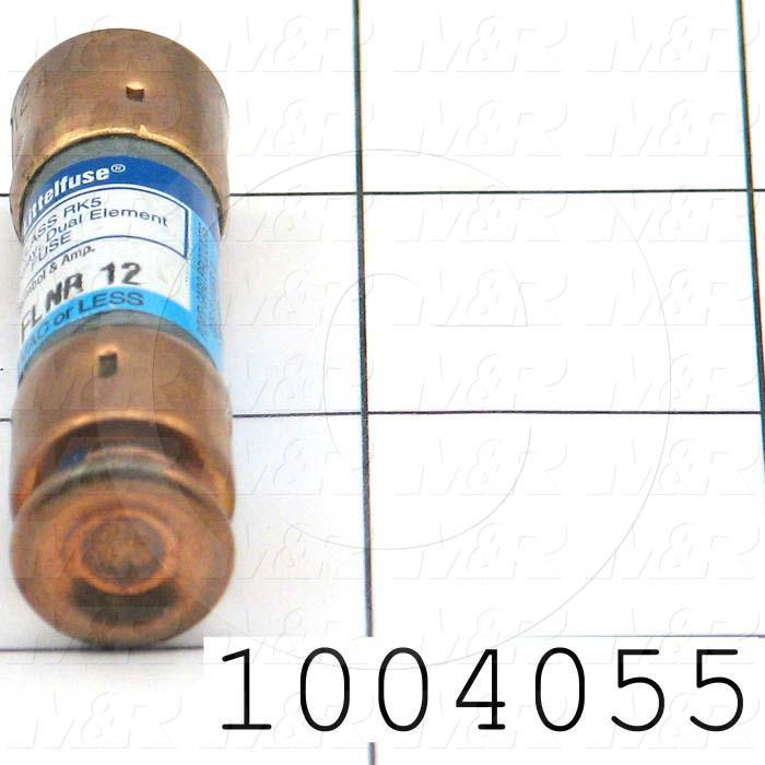 Fuse, RK5, 250VAC, 12A, Time Delayed