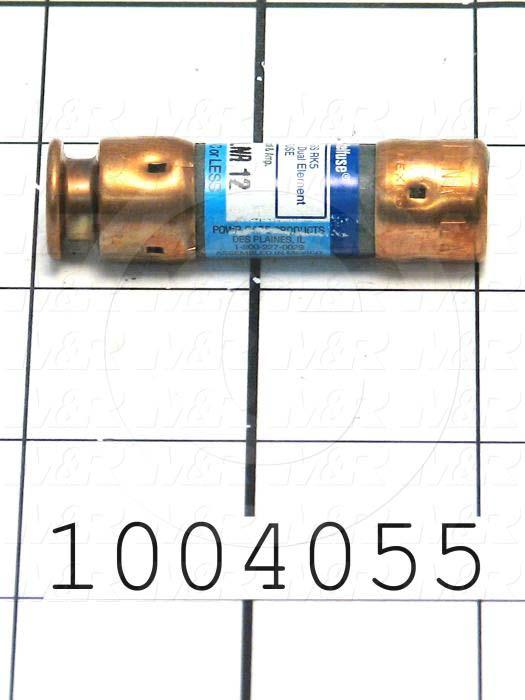Fuse, RK5, 250VAC, 12A, Time Delayed