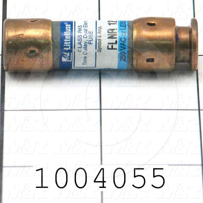 Fuse, RK5, 250VAC, 12A, Time Delayed