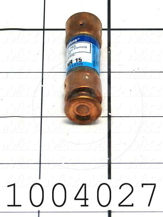 Fuse, RK5, 250VAC, 15A, Time Delayed