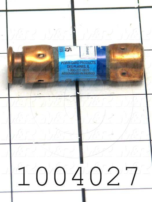 Fuse, RK5, 250VAC, 15A, Time Delayed