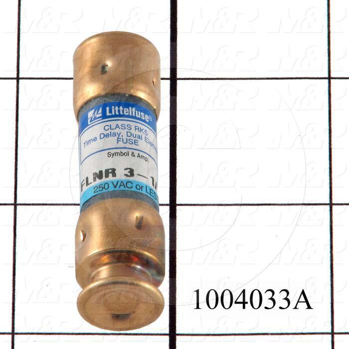 Fuse, RK5, 250VAC, 3.5A, Time Delayed