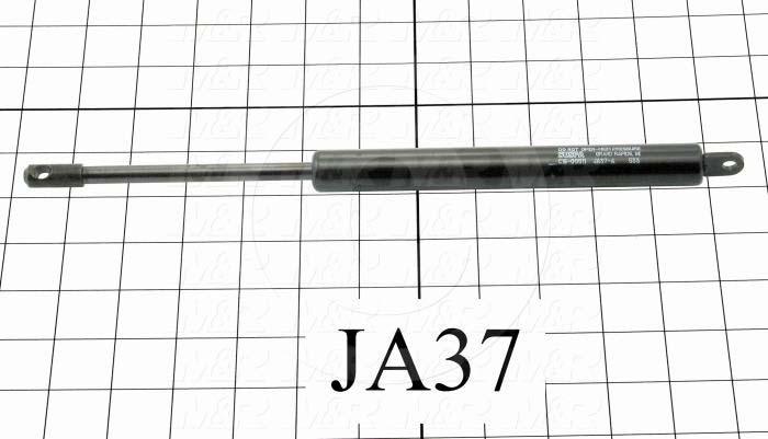 Gas Spring, 297.5 MM Extended Length, 197.5 MM Compressed Length, Thru Hole, 0.24"/0.25" Thru Hole Diameter, 115 lbf/511 N