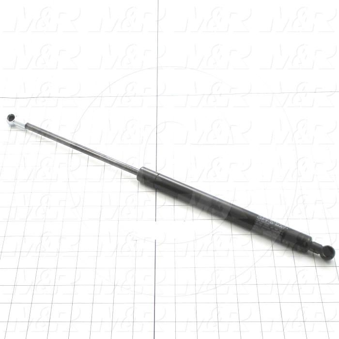 Gas Spring, 512 MM Extended Length, 312 MM Compressed Length, Ball Connector, 13 mm Ball Connector Diameter, 680 N