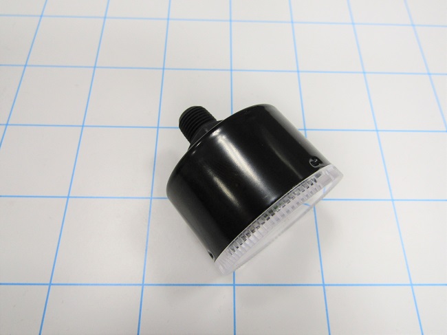 Gauge, 37.5 mm Outside Diameter, Center Back Mounting, 225 psi Max. Pressure, R 1/8 Thread Size