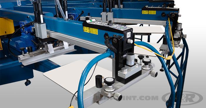 Pneumatic-locking, Quick-Flip™ front frame holders and upgraded, precision front and rear micro adjustments