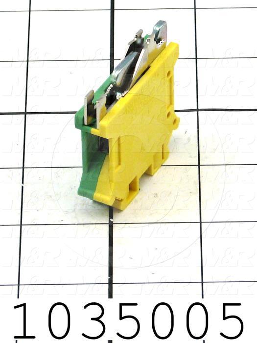 Ground Terminal Block, 1 Pole