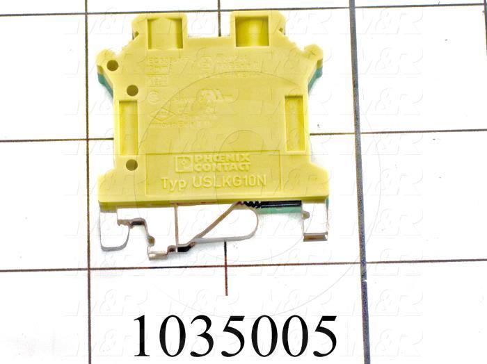 Ground Terminal Block, 1 Pole