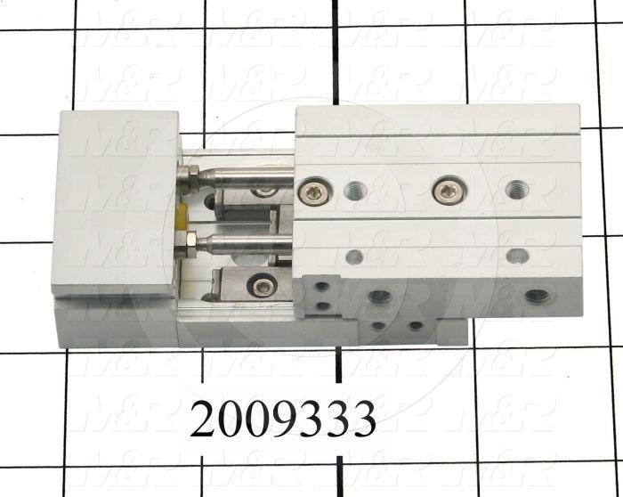 Guided Air Actuator, Air Slide Table Style, 8 mm Bore Size, 20 mm Stroke, With Buffer Options, With Auto Switch Auto Switch