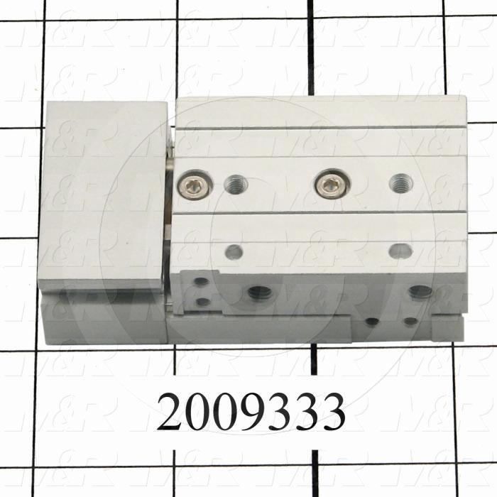 Guided Air Actuator, Air Slide Table Style, 8 mm Bore Size, 20 mm Stroke, With Buffer Options, With Auto Switch Auto Switch