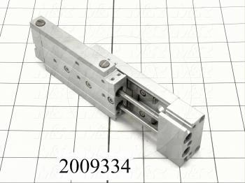 Guided Air Actuator, Air Slide Table Style, 8 mm Bore Size, 40 mm Stroke, With Buffer, Axial Piping Options, With Auto Switch Auto Switch