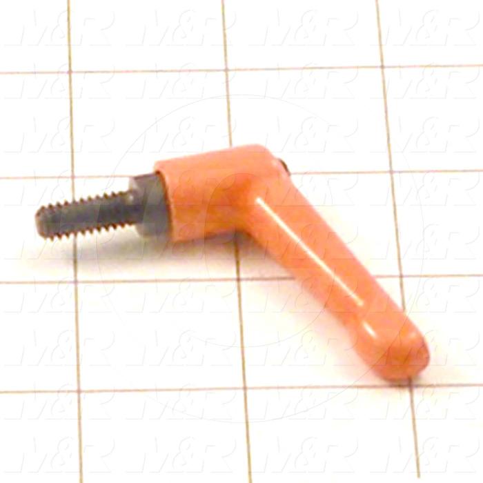 Handles, Adjustable Handle Type, Threaded Stud Mounting, Plastic Material, 1/4"-20 Thread Size