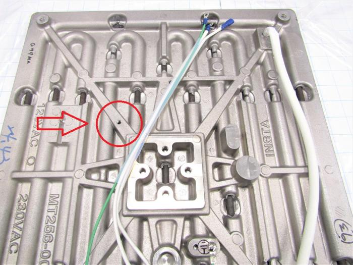 Heat Panel, 16"x20", 2200W, 220VAC