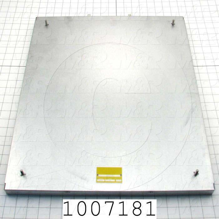 Heat Panel, 18"x22", 3960W, 208VAC, Terminals on Side