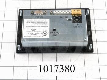 HMI Panel, 3.5", Alphanumeric, 2 Lines Display, 5VDC, RS232, RS422