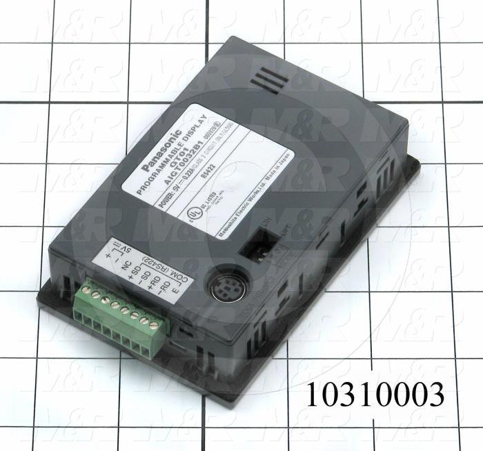 HMI Panel, GT02 Series, 3.5", Touch Screen, Monochrome, 5VDC, RS422, Ethernet