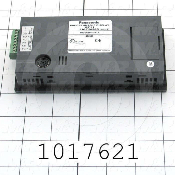 HMI Panel, GT11 Series, 240x96, Touch Screen, 3 Colors, 24VDC, RS232C