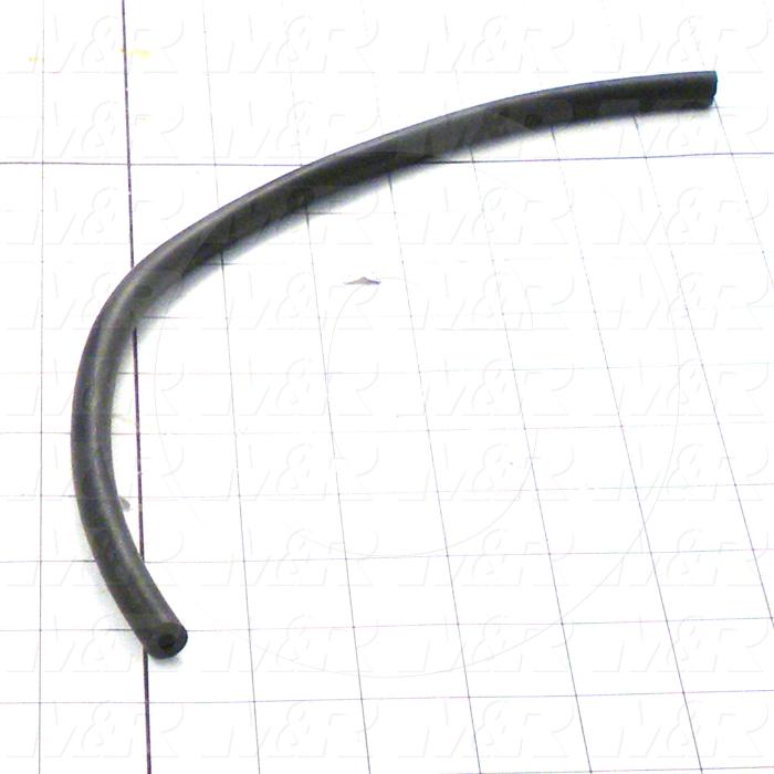 Hose Multipurpose, 1/4" ID, 1/2" OD, Neoprene Rubber Material, Black Color