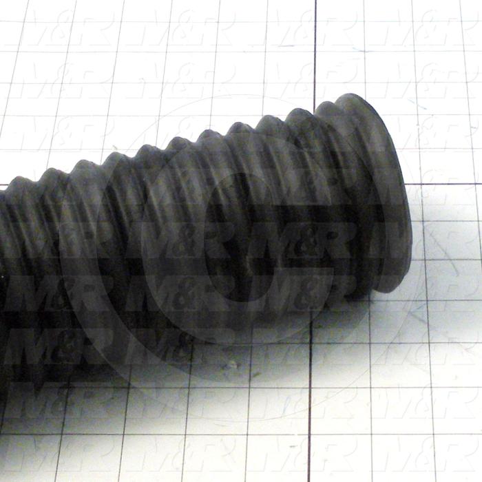 Hoses, 3.000" Outside Diameter, 3.00 in. Bend Radius, Silicone-Coated Fiberglass