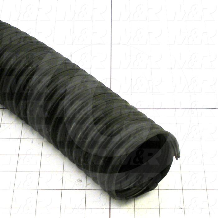 Hoses, 3.000" Outside Diameter, 3.00 in. Bend Radius, Silicone-Coated Fiberglass