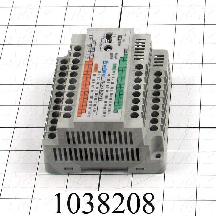 I/O Module, Flex Network, 16 Inputs, Sink/Source, 16 Outputs, Transistor Sink