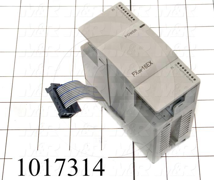 Input Module, 16 Inputs, 24VDC Sink/Source, FX2N Series