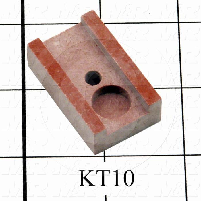 Insulators, High Voltage, 1.00", 1.63", 0.50", GPO-3 Fiberglass