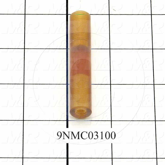 Insulators, Lamp Holder, 0.50", 2.72", 1/32", Ultem (Polyetherimide), Used On CTS & ST Shutter Housing Assembly