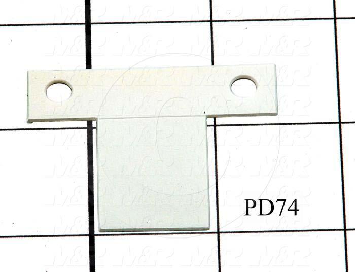 Insulators, Lamp Holder, 2", 1", 1/32", Formex GK-30, Used on MSP3140 Reflector Assembly