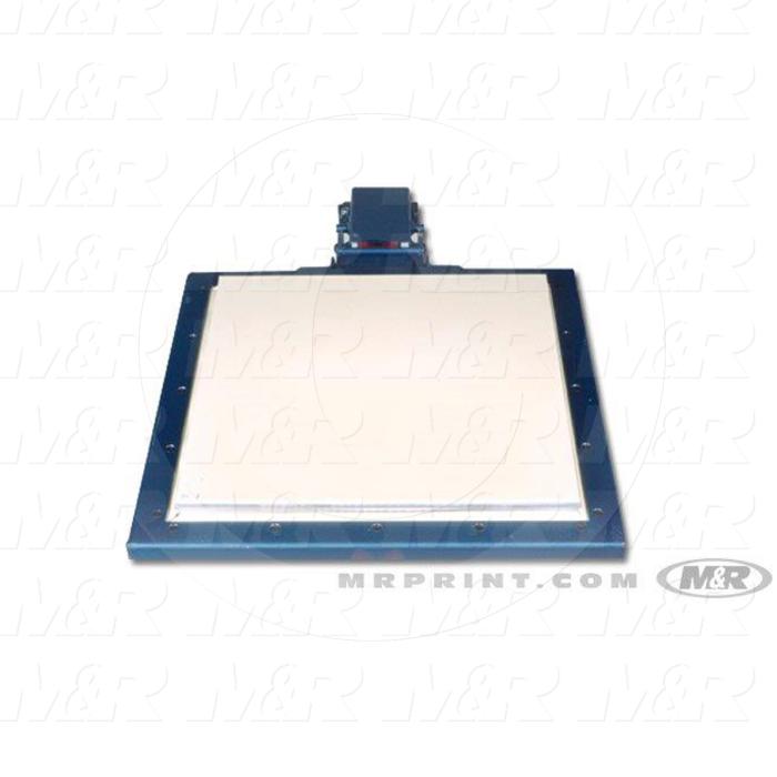 Jacket Hold Down, Width Of Pallet 16.00 in, Length Of Pallet 16.00 in