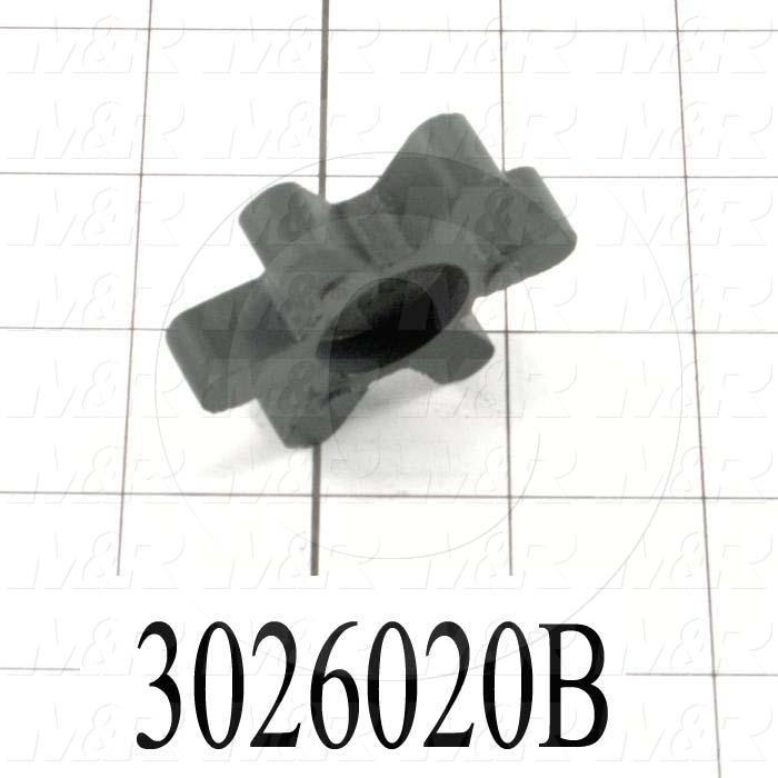 Jaw Type Coupling, Spider, Buna-N Spider Material