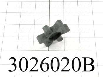Jaw Type Coupling, Spider, Buna-N Spider Material
