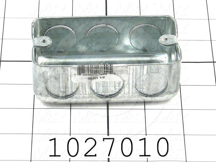 Junction Box, 2"x4"x1-3/8"