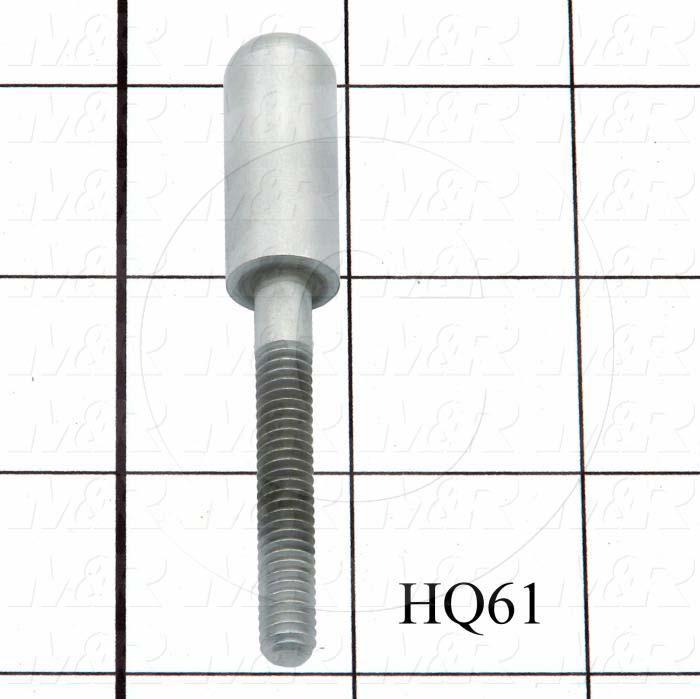 Latches, Plunger, 0.75"-1.25" Latching Distance, 3.125" Overall Length, Steel, Hard Chromium Finish, Case Harden 40-50C