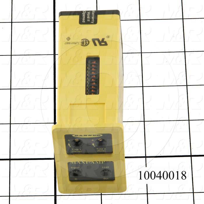 Logic Level Input Module, 105-130VAC/12-18VDC, SPDT, 12 Timing Functions