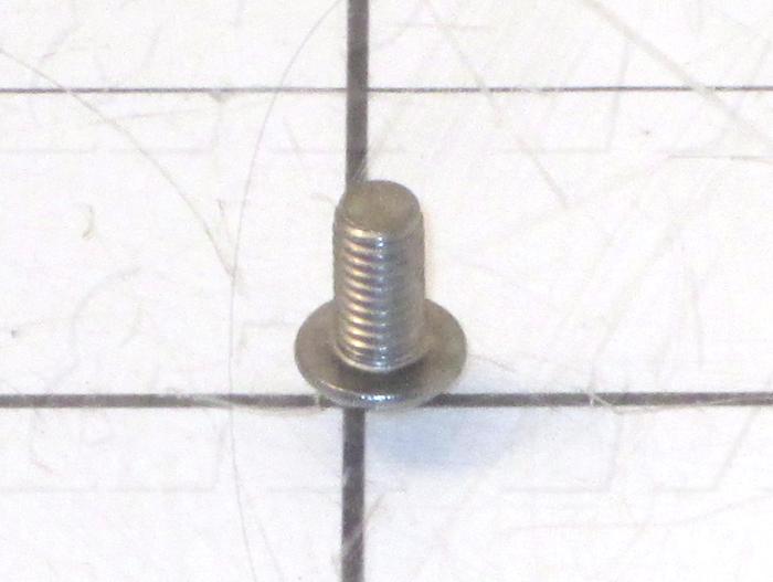 Machine Screws, Button Head, Stainless Steel, Thread Size 10-32, Screw Length 3/8", Full Thread Length, Right Hand