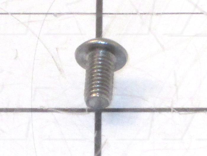 Machine Screws, Button Head, Stainless Steel, Thread Size 10-32, Screw Length 3/8", Full Thread Length, Right Hand