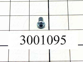 Machine Screws, Button Head, Steel, Thread Size 1/4"-20, Screw Length 1/2 in., Full Thread Length, Right Hand, Zinc