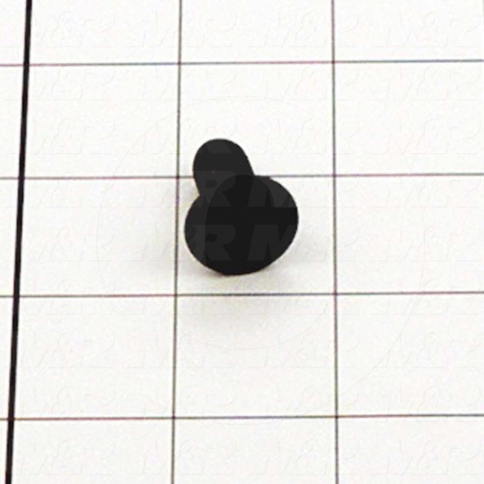 Machine Screws, Flat Head, Steel, Thread Size 3/8-16, Screw Length 7/8 in., Right Hand, Black Oxide