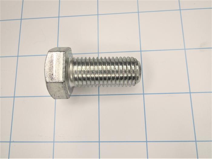 Machine Screws, Hex Head, Steel, Grade Class 8.8, Thread Size M16 X 2, Screw Length 35 mm, Full Thread Length, Right Hand, Zinc Plated