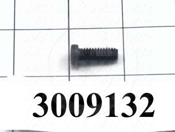 Machine Screws, Low Socket Head, Steel, Thread Size 1/4"-20, Screw Length 3/4", Full Thread Length, Right Hand, Black Oxide