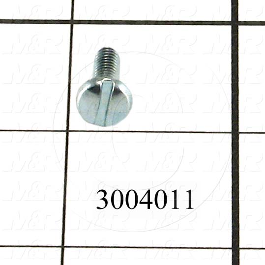 Machine Screws, Pan Phillips Head, Steel, Thread Size 8-32, Screw Length 1/2 in., Full Thread Length, Right Hand, Zinc