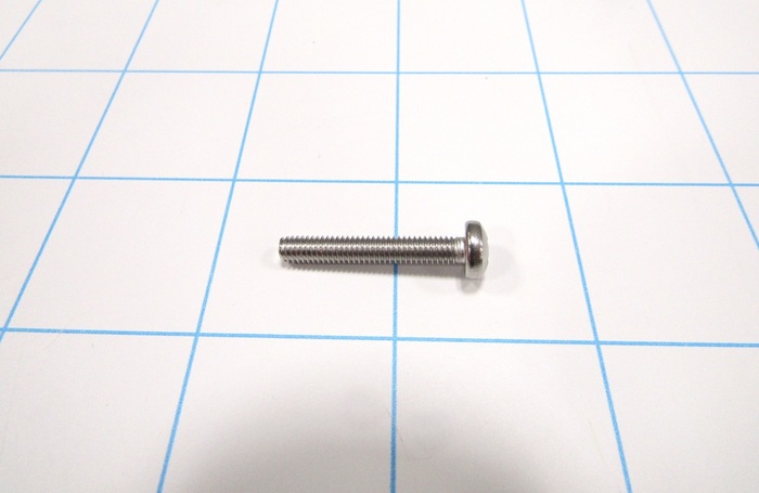 Machine Screws, Pan Phillips Head, Thread Size M4, Screw Length 25mm, Full Thread Length, Right Hand, Part for Copperhead