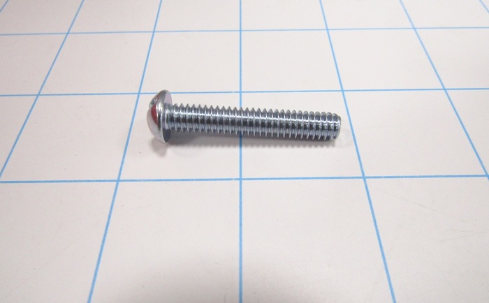 Machine Screws, Round Head, Steel, Thread Size 1/4"-20, Screw Length 1 1/2 in., Full Thread Length, Right Hand, Zinc