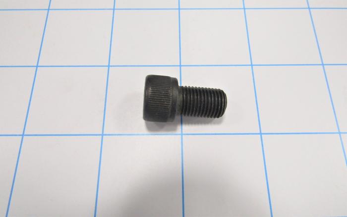 Machine Screws, Socket Head, Alloy Steel, Thread Size 3/8-24, Screw Length 5/8 in., Full Thread Length, Right Hand, Black Oxide