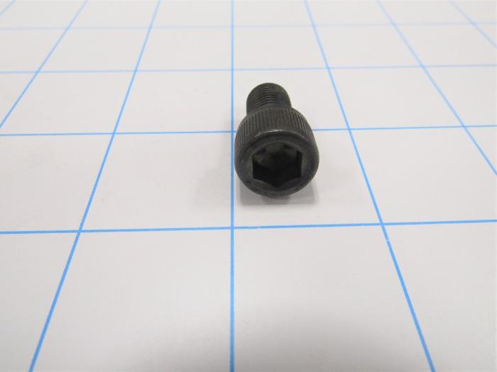 Machine Screws, Socket Head, Alloy Steel, Thread Size 3/8-24, Screw Length 5/8 in., Full Thread Length, Right Hand, Black Oxide