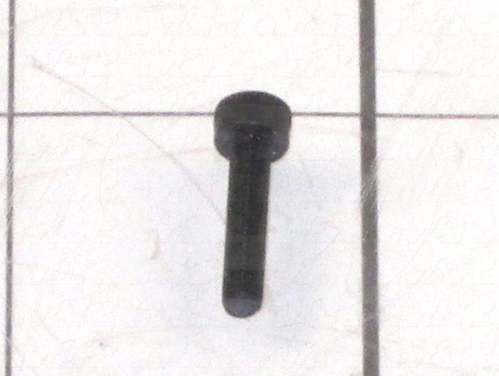 Machine Screws, Socket Head, Steel, Grade Class 12.9, Thread Size M3, Screw Length 14mm, Full Thread Length, Right Hand, Black Oxide