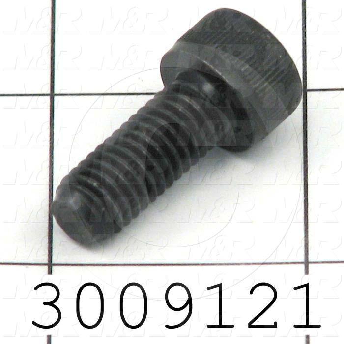 Machine Screws, Socket Head, Steel, Grade Class 12.9, Thread Size M8, Screw Length 20mm, Full Thread Length, Right Hand, Black Oxide