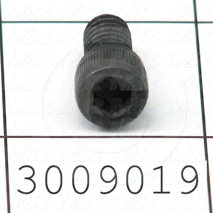 Machine Screws, Socket Head, Steel, Thread Size 1/4"-20, Screw Length 1/2 in., Full Thread Length, Right Hand, Black Oxide