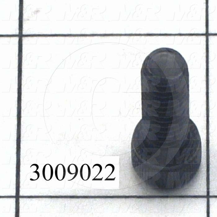 Machine Screws, Socket Head, Steel, Thread Size 1/4"-20, Screw Length 3/4", Full Thread Length, Right Hand, Black Oxide
